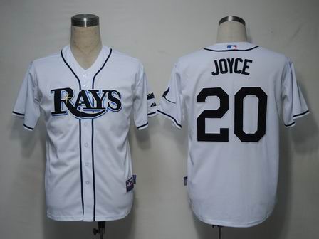 MLB Tampa Bay Rays #20 Joyce White[Cool Base]