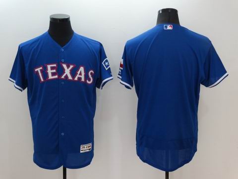 MLB Texas Rangers blank blue flexbase jersey