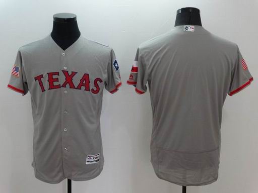 MLB Texas Rangers blank grey flexbase jersey