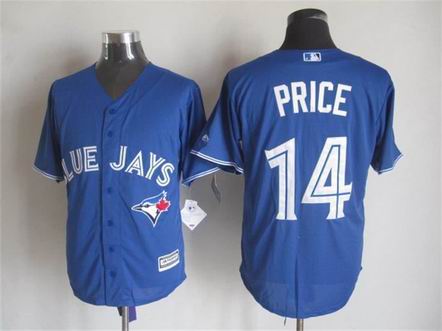 MLB Toronto Blue Jays 14 Price blue jersey