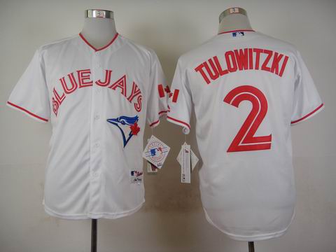 MLB Toronto Blue Jays 2 Tulowitzki jersey white