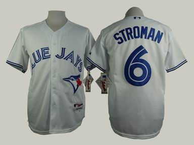 MLB Toronto Blue Jays 6 Stroman white jersey