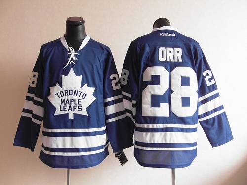 Maple Leafs #28 Colton Orr Blue Third Stitched NHL Jersey