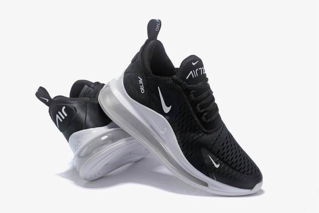 Men Women Nike air 720 shoes black white