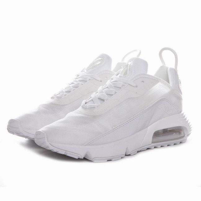 Men women air max 2090 shoes all white