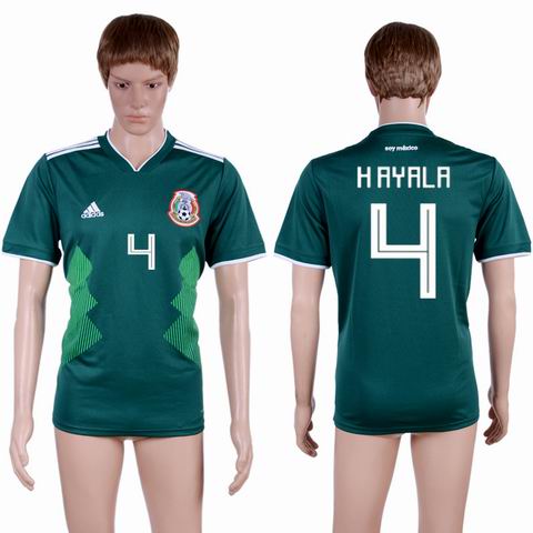 Mexico Home Shirt #4 H AYALA
