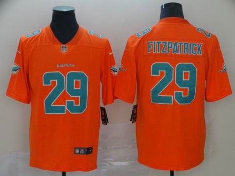 Miami Dolphins #29 FITZPATRICK orange interverted Jersey