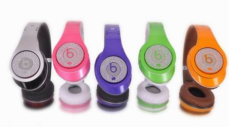 Monster Beats By Dr Dre Studio Headphone with Diamond