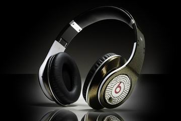 Monster Beats by Dr.Dre Studio Colorful Champagne Diamond Headphone
