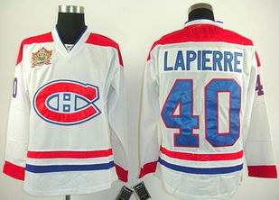 Montreal Canadiens #40 Lapierre 2011 Heritage Classic Jersey White
