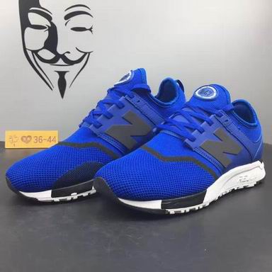 NB247 shoes blue black