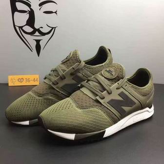 NB247 shoes green black
