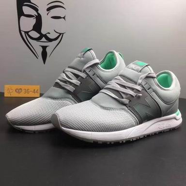 NB247 shoes grey green