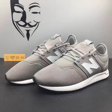 NB247 shoes grey white