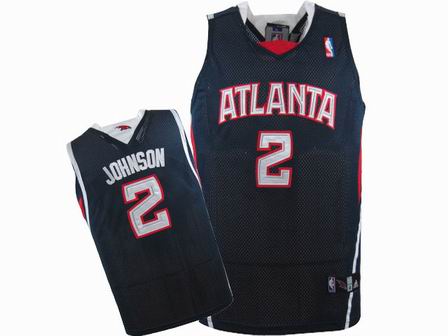 NBA Atlanta Hawks #2 Joe Johnson Blue Jersey