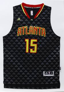NBA Atlanta Hawks 15 Horford black jersey