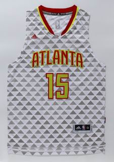 NBA Atlanta Hawks 15 Horford white jersey