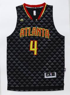 NBA Atlanta Hawks 4 Millsap black jersey