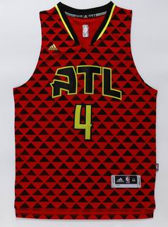 NBA Atlanta Hawks 4 Millsap red jersey