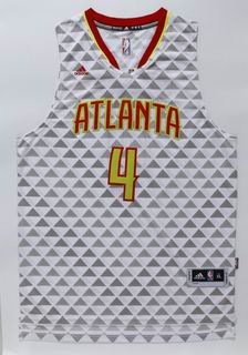 NBA Atlanta Hawks 4 Millsap white jersey