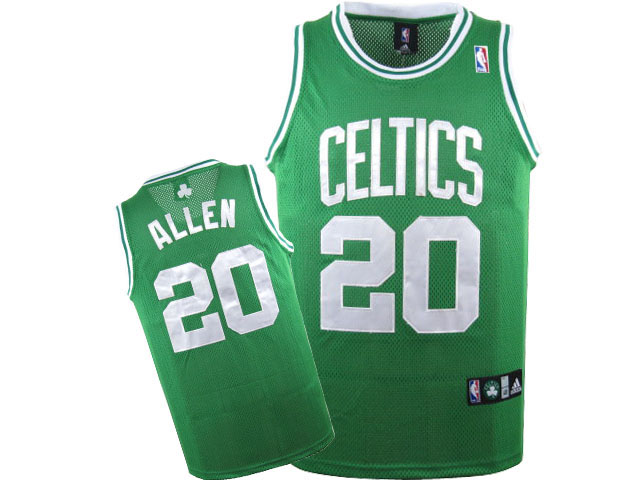 NBA Boston Celtics #20 Ray Allen Green Jersey swingman