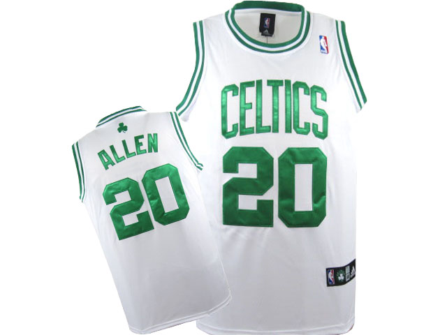 NBA Boston Celtics #20 Ray Allen white Jersey