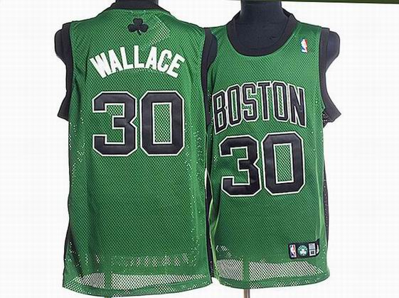 NBA Boston Celtics #30 Rasheed Wallace Green Jersey