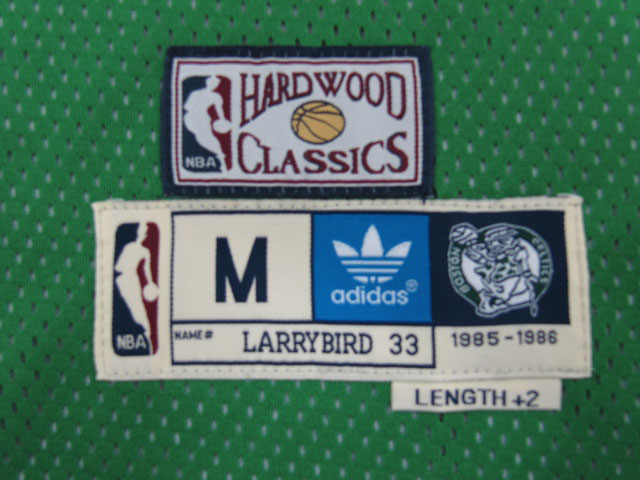 NBA Boston Celtics #33 Larry Bird Green Jersey swingman