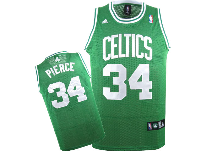 NBA Boston Celtics #34 Paul Pierce Green swingman jersey