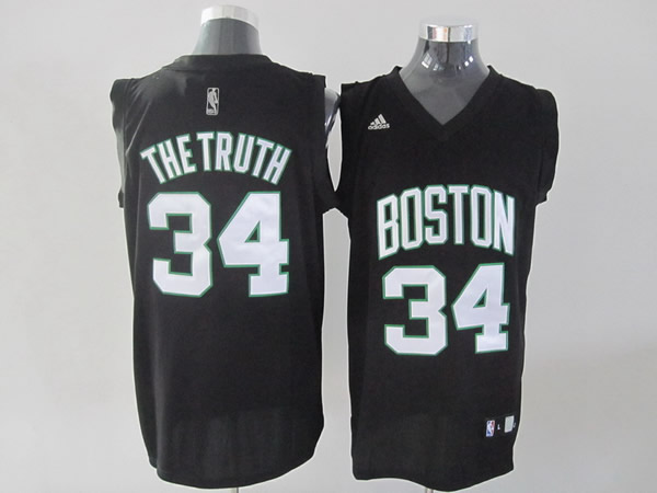NBA Boston Celtics #34 THE TRUTH black jersey