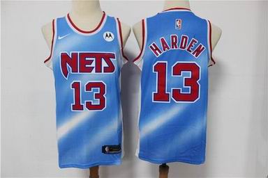 NBA Brooklyn Nets #13 HARDEN blue city edition jersey