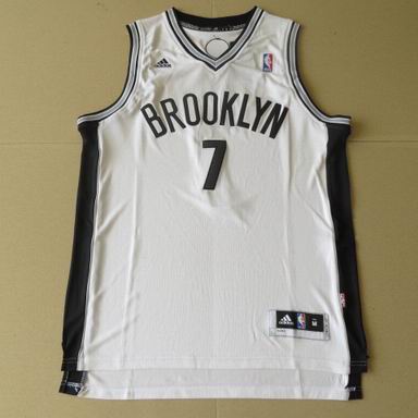 NBA Brooklyn Nets 7# Johnson white jersey