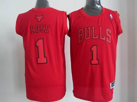 NBA Chicago Bulls 1 Rose Christmas Day Jersey