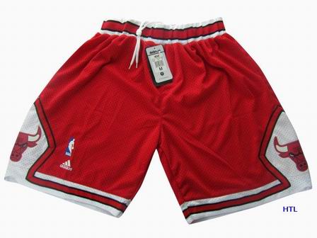 NBA Chicago Bulls red swingman shorts