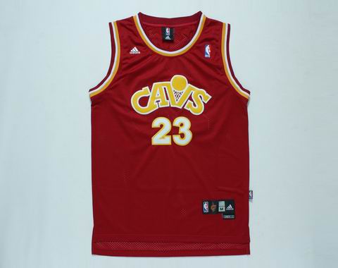 NBA Cleveland Cavaliers #23 James red jersey