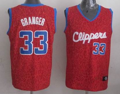 NBA Clippers 33 Granger crazy light jersey