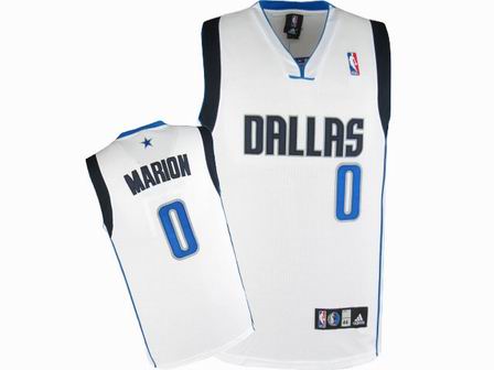 NBA Dallas Mavericks #0 Shawn Marion white Jersey