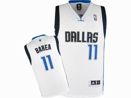 NBA Dallas Mavericks #11 Barea white Jersey