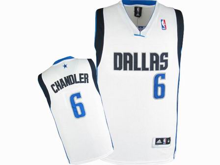 NBA Dallas Mavericks #6 Chandler white Jersey