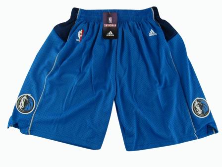 NBA Dallas Mavericks blue swingman shorts