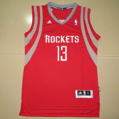 NBA Houston Rockets 13 Harden Red jersey