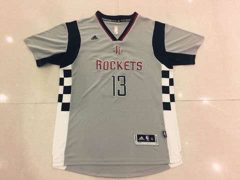 NBA Houston Rockets 13 Harden grey jersey
