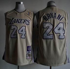 NBA Lakers #24 Bryant KOBE cream jersey