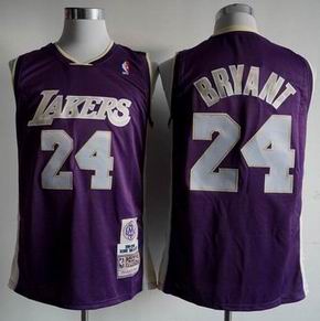 NBA Lakers #24 Bryant KOBE purple jersey