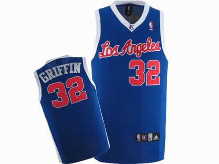 NBA Los Angeles Clippers #32 Blake Griffin Blue Jersey