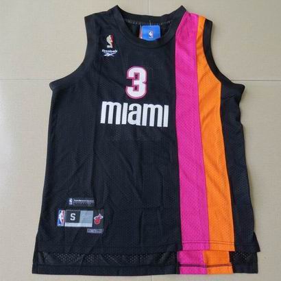 NBA Miami Heat #3 dwyane wade black rainbow swingman jersey
