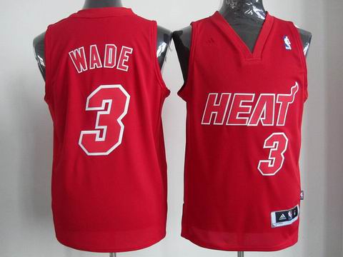 NBA Miami Heats 3 Wade Christmas Day Jersey