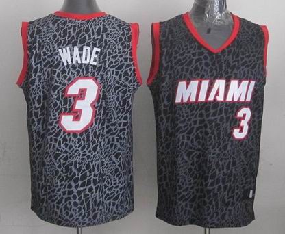 NBA Miami Heats 3 Wade crazy light jersey