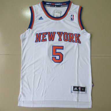 NBA New York Knicks 5 Kidd white Jersey Revolution 30