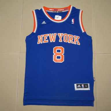 NBA New York Knicks 8 Smith blue Jersey Revolution 30